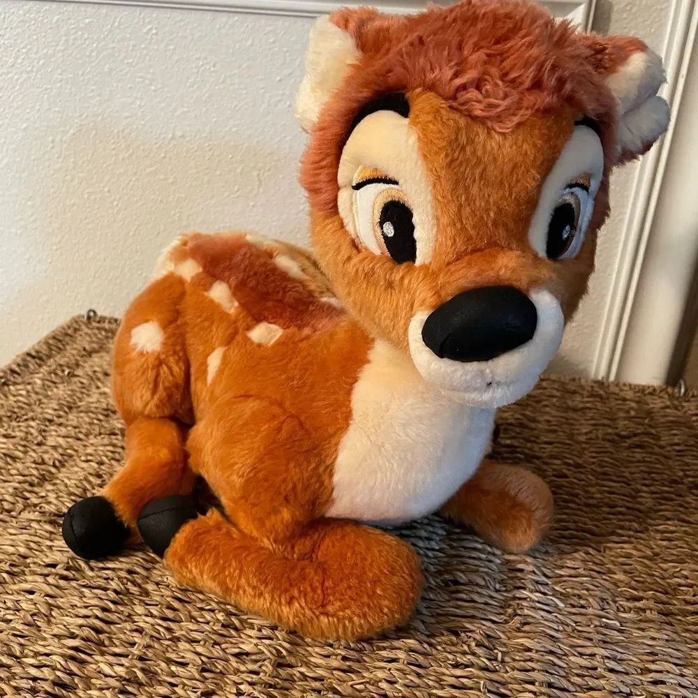 Vintage Early Disney Bambi 14 inch Plush Deer